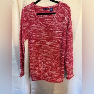 Women's Red Knit Sweater